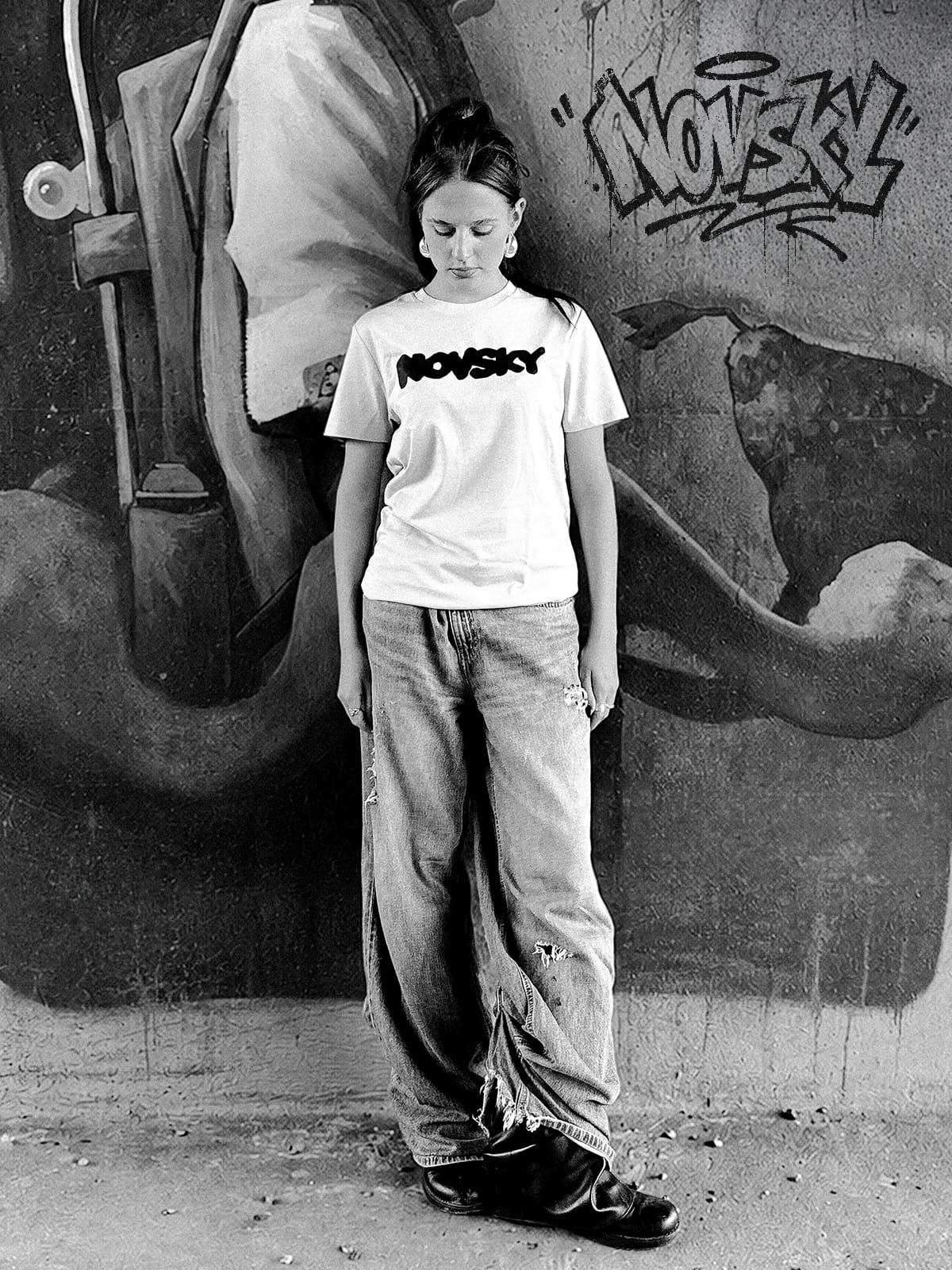 NOVSKY: THE AUTHENTICITY TEE [VIOLET]